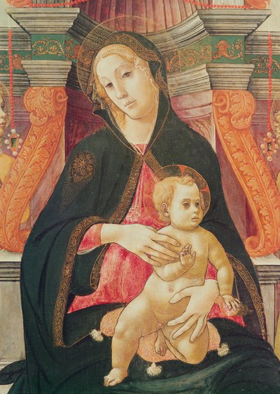 Détail de la Vierge et l